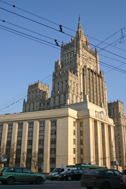 Aussenministerium in Moskau 