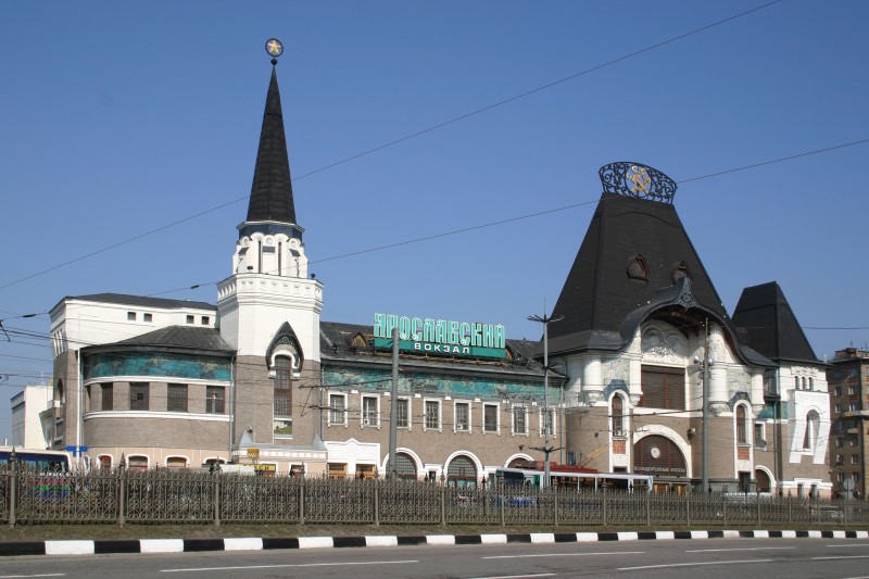 Jaroslawler Bahnhof, Moskau 