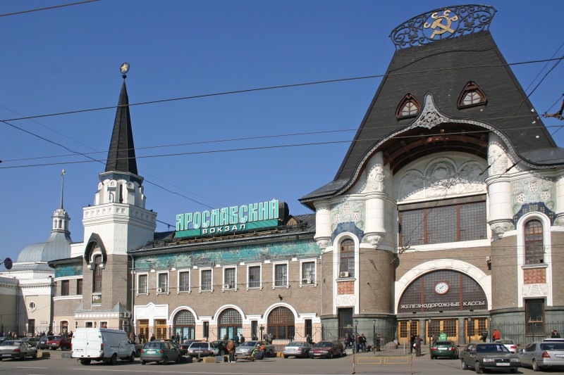 Jaroslawler Bahnhof, Moskau 