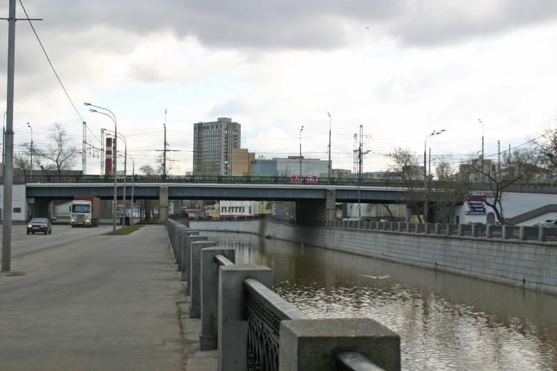 Elektrosawodsky-Brücke, Moskau 