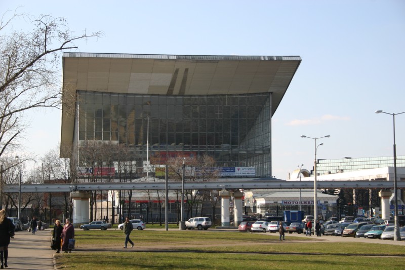 Sowjetischer Pavillion der Expo 1967 jetzt in Moskau 