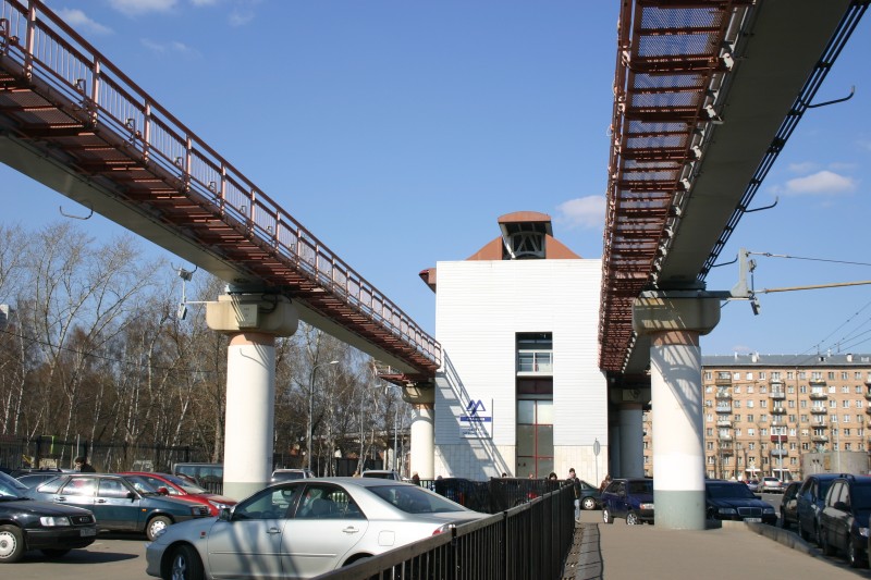 Monorail in Moskau 