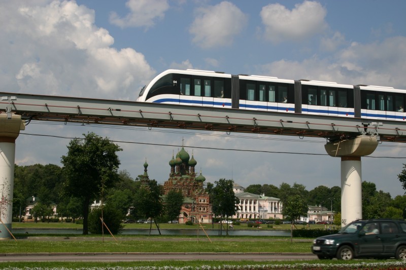 Monorail in Moskau 