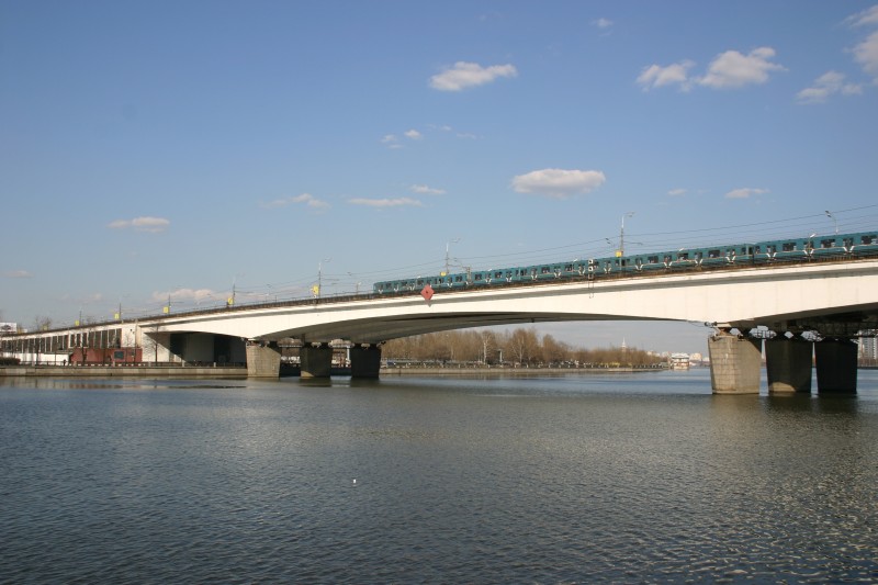 Nagatinsky Bridge, Moscow 