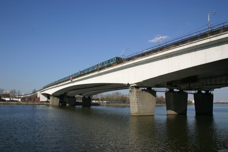 Nagatinsky Bridge, Moscow 