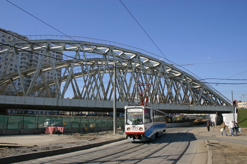 Paveletsky Railroad Overpass, Moscow 
