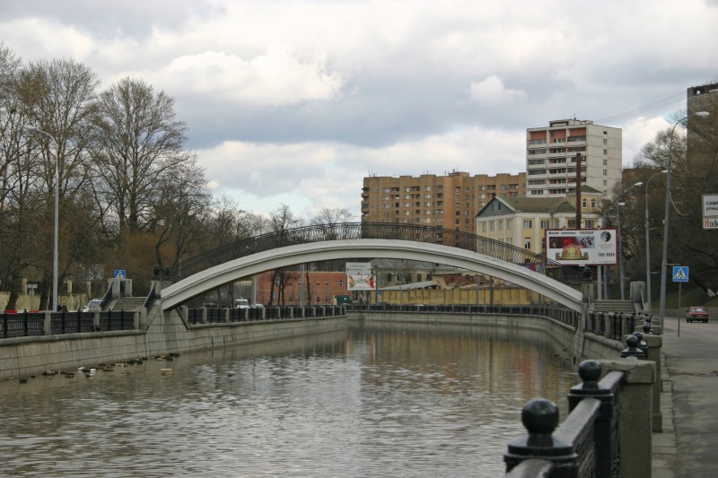 Saltikovsky Footbridge, Moscow 