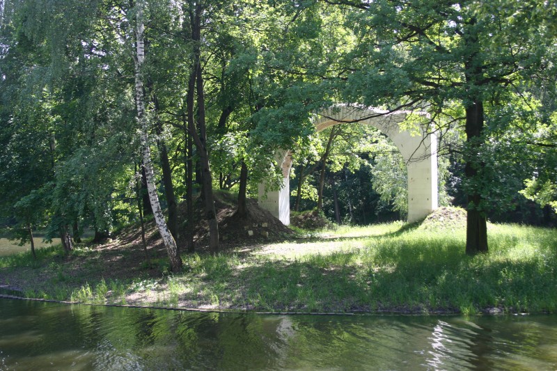 Zarizyno - Bogen erbaut vom Architekten I. W. Egotow (1804-1805) 