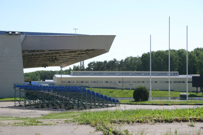 Blitsa-Pferdesportzentrum, erbaut für die olympischen Spiele von 1980 