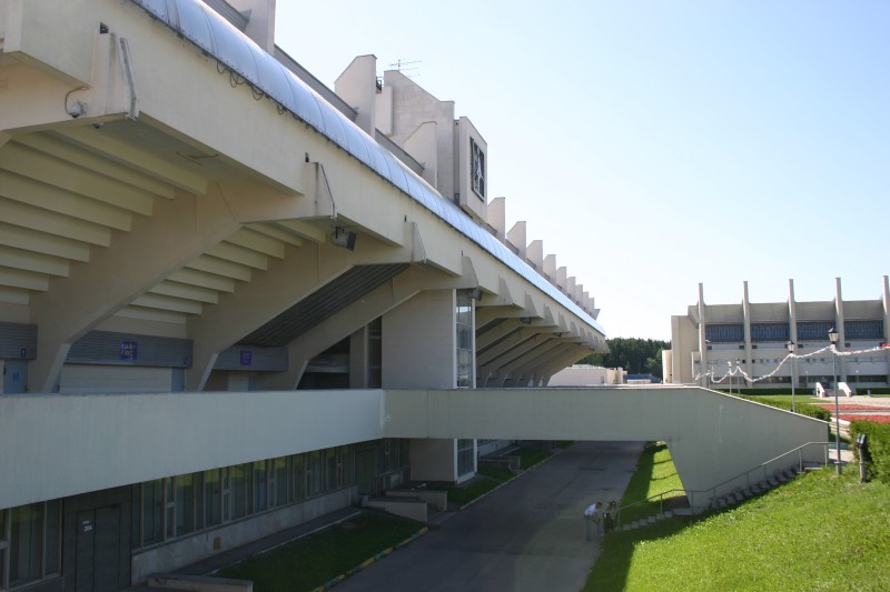 Blitsa-Pferdesportzentrum, erbaut für die olympischen Spiele von 1980 