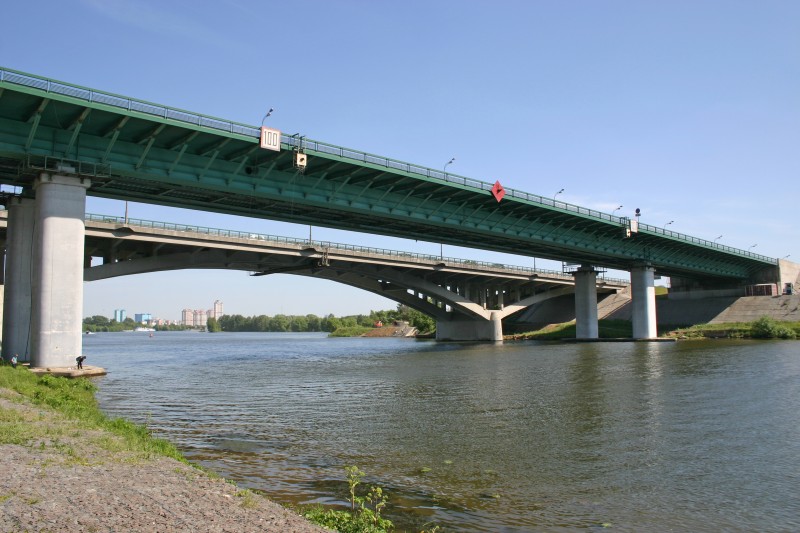 MKAD - Spassky-Brücke, Moskau 