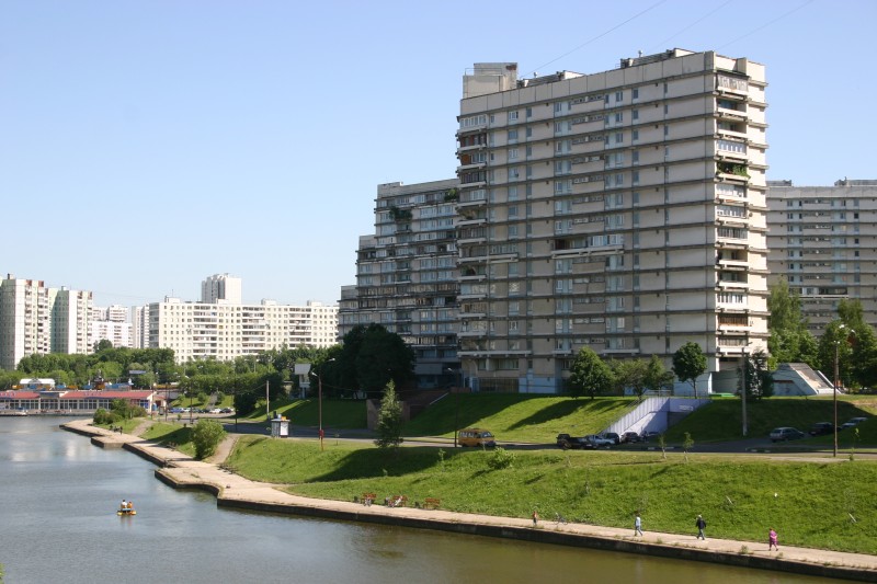 Severnoye Chertanovo experimental residential complex in Moscow 
