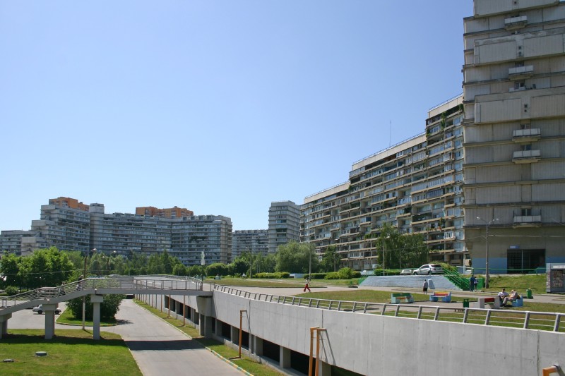 Severnoye Chertanovo experimental residential complex in Moscow 