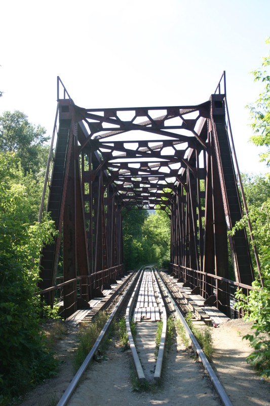 Skhodnensky-Eisenbahnbrücke 