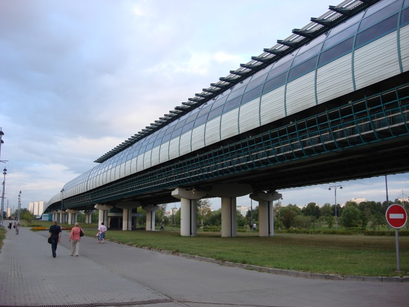 Fiche média no. 88892 Type de station utilisé sur la ligne Boutovskaya à Moscou pour les stations Buninskaya alleya, Oulitsa Gortchakova, Boulvar Admirala Oushakova et Oulitsa Skobelevskaya