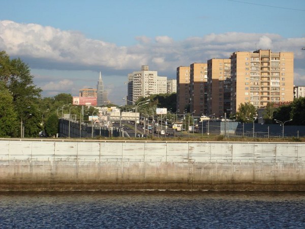 Vue du canal de Moscou 