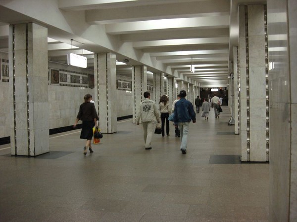 Metrobahnhof Swiblowo, Moskau 