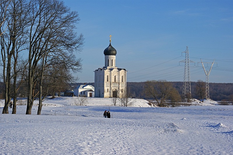 Church of the Protection of the Mother of God, 8km near Vladimir, Vladimirskaya Oblast, Russia 