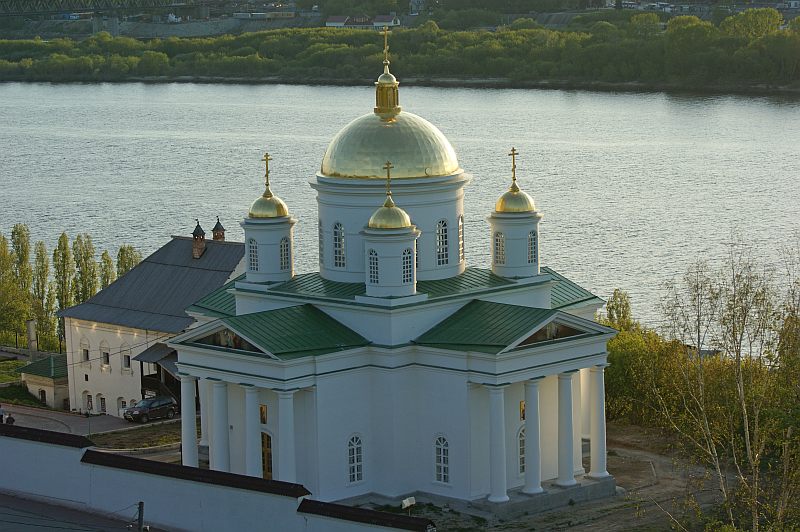 Alexiya Mitropolita Church, Blagoveshensky monastery foundation 13 century, Nizhny Novgorod, Nizhny Novgorod Oblast, Russia 