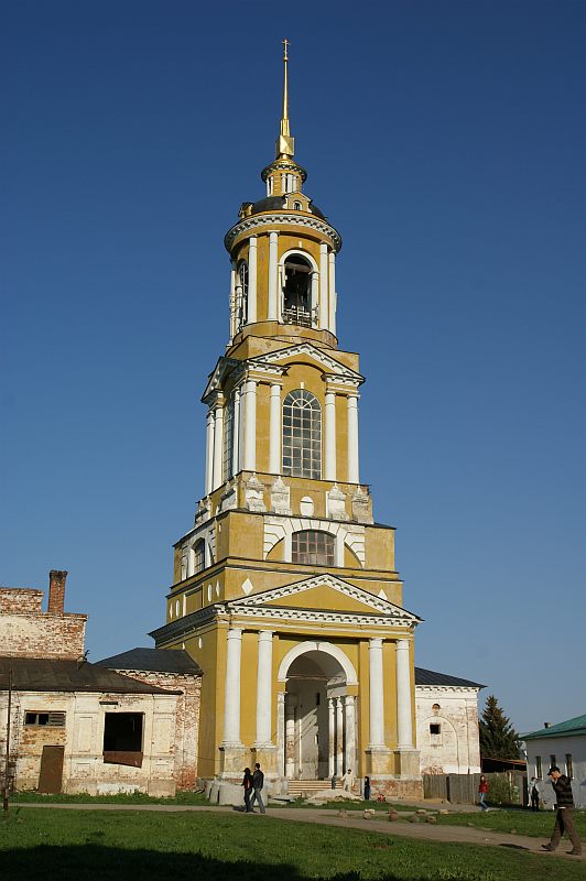 Belltower, 72m, Rizopolozhenskij Monastery 13century, Suzdal, Vladimirskaya Oblast, Russia 