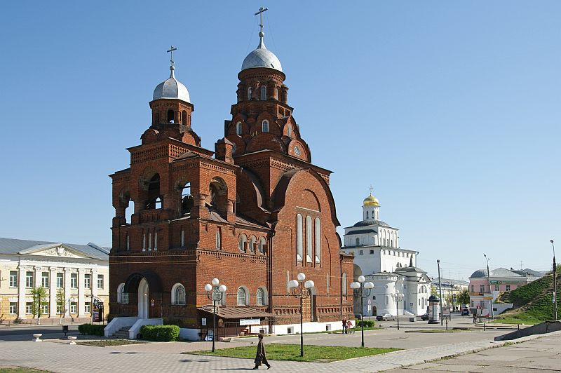 Troitskaya Church, Theater square, Vladimir, Vladimirskaya Oblast, Russia 