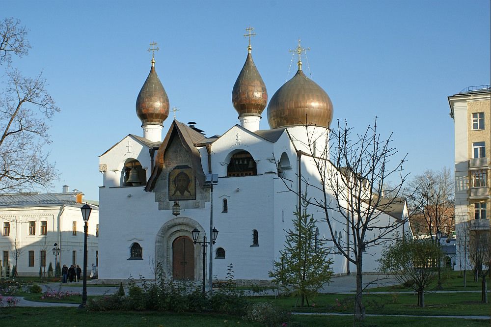 Church of the Intercession of Virgin of Marfo-Maryinsky Convent in Bolshaya Ordinka St. 34 
