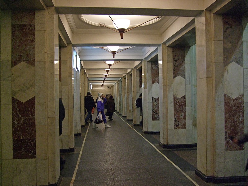 Semenovskaya Metro Station, Moscow 