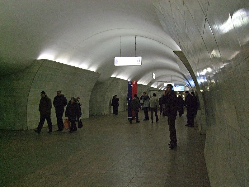 Tverskaya Metro Station, Moscow 