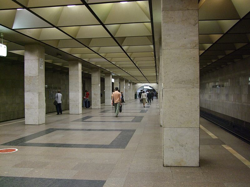 Botanichesky Sad metro station 
