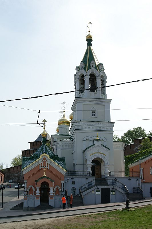 Church Rozdestva Ioanna Predtechi na Torgu, Nizhny Novgorod, Nizhny Novgorod Oblast, Russia 