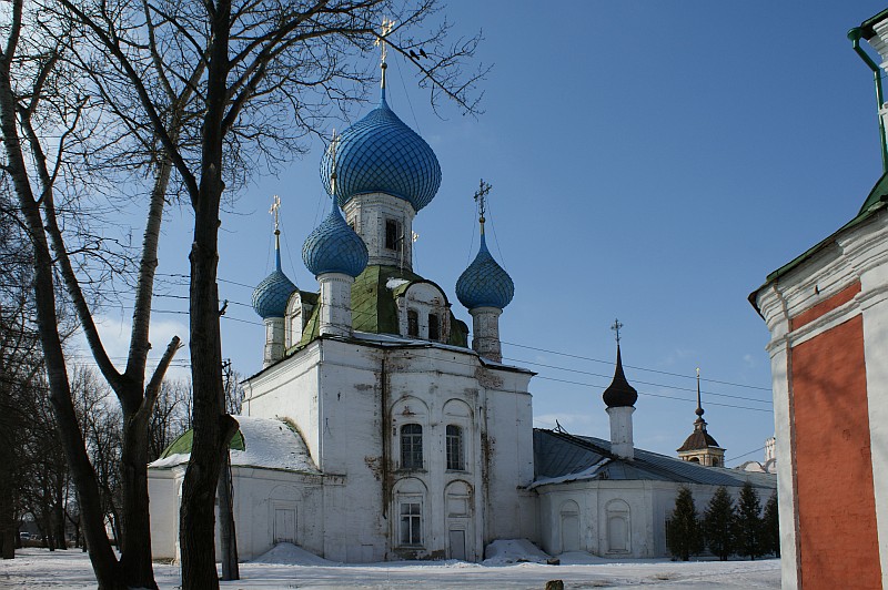 Vladimirsky Cathedral 1740. Pereslavl-Zalessky, Yaroslavl Oblast, Russia 