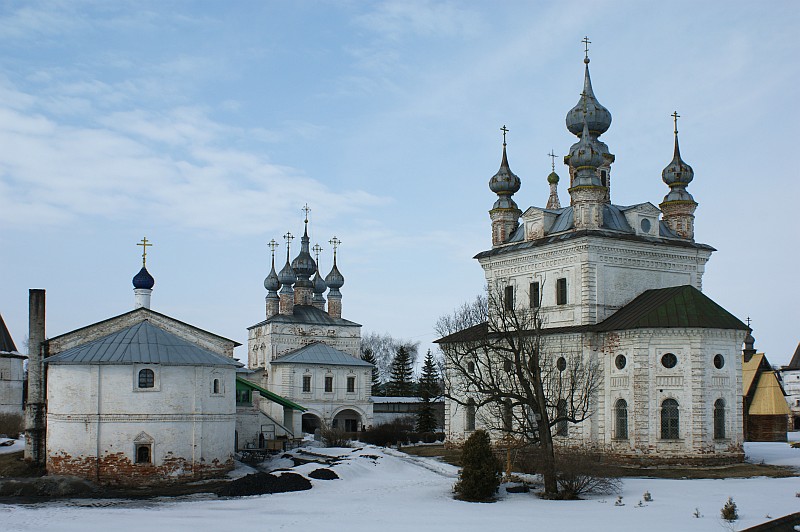 Monastery of Archangel Michael 17th–18th centuries. Yuryev-Polsky, Vladimirskaya Oblast, Russia 