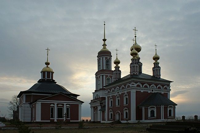 Mikhaila Arkhangela church in Mikhali 1769, Suzdal, Vladimirskaya Oblast, Russia 