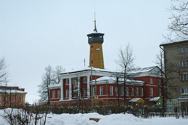 Fire station 1900, ul. Yroslavskay, Uglich, Yaroslavl Oblast, Russia 