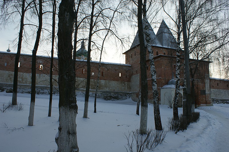 Kremlin 16 century, Zaraysk, Moscow Oblast, Central Federal District, Russia, Europe 