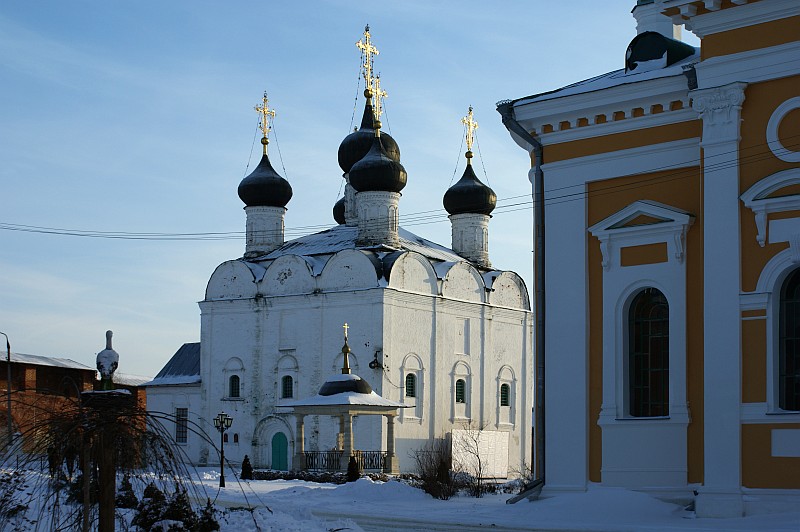 Nikolsky Cathedral in Kremlin 1681, Zaraysk, Moscow Oblast, Central Federal District, Russia, Europe 