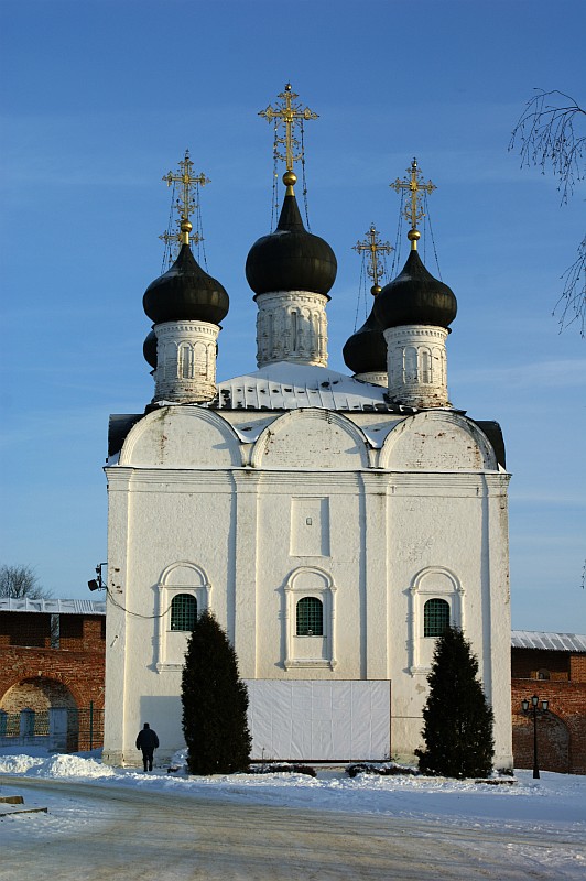 Nikolsky Cathedral in Kremlin 1681, Zaraysk, Moscow Oblast, Central Federal District, Russia, Europe 