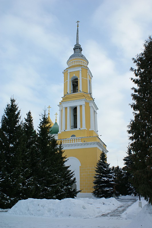 Novogolutvin monastery, Bell Tower Kolomna, Moscow Oblast, Central Federal District, Russia 