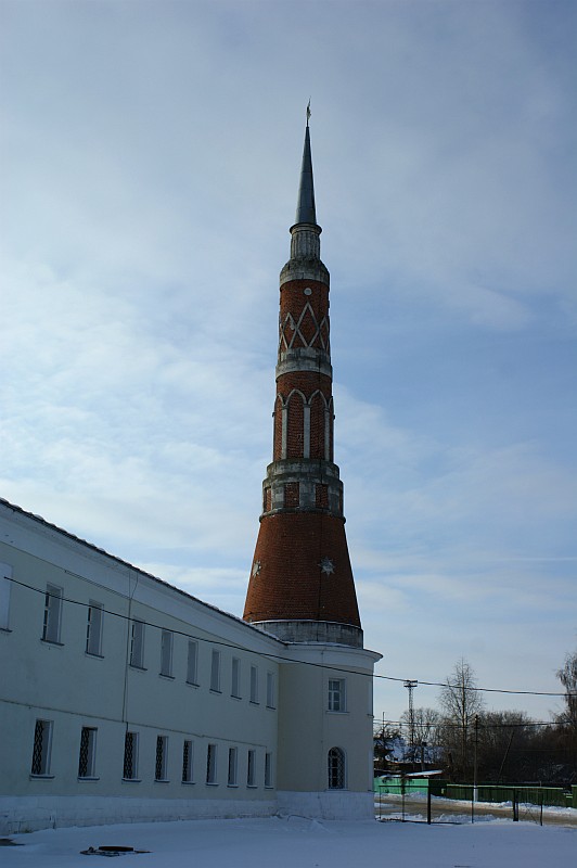 Starogolutvin monastery, Tower, Kolomna, Moscow Oblast, Central Federal District, Russia 