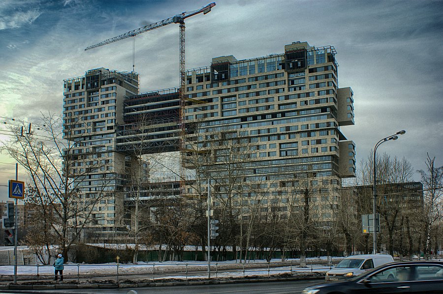 Residential complex on Nakhimovsky prospect, Moscow 