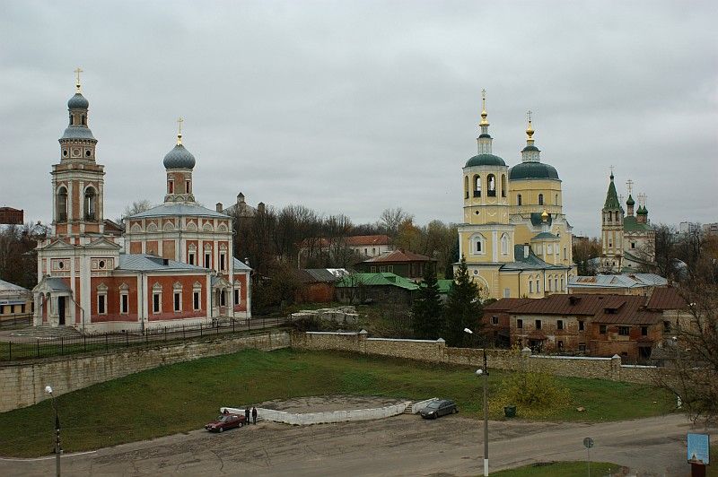 church Uspenia 1854, ul. Volodarskogo, Serpukhov, Moscow Oblast, Central Federal District, Russia 