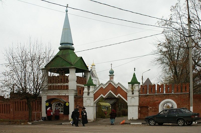 Vvedensky Vladichny monastery 17century, ul. Oktybrskay, Serpukhov, Moscow Oblast, Central Federal District, Russia 