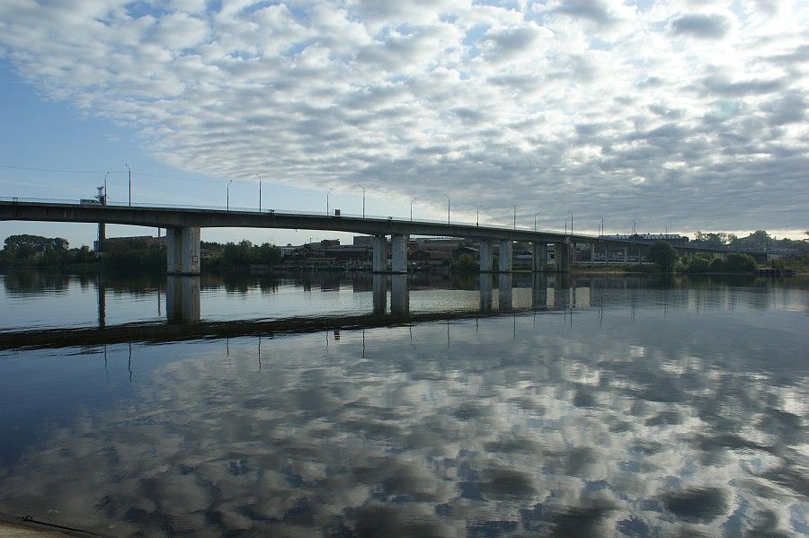 Bridge from river Kostroma, 1986, Kostroma, Kostromskaya Oblast, Russia 