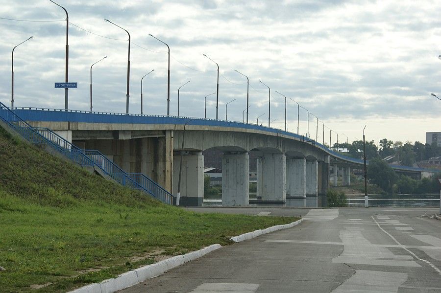 Bridge from river Kostroma, 1986, Kostroma, Kostromskaya Oblast, Russia 