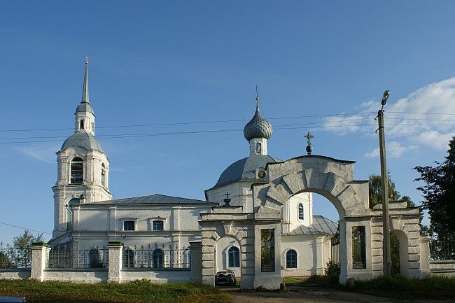 Church Alexandra and Antoniny rimskikh in selishe, 1786, Kostroma, Kostromskaya Oblast, Russia 