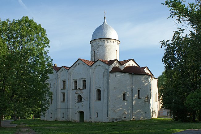Church of Saint John “in Opoki” at Yaroslav's Court 12cent, Novgorod, Novgorod oblast, Northwestern Federal District, Russia 