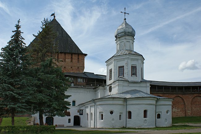 Church of the Protection of the Mother of God, Kremlin, Novgorod, Novgorod oblast, oblast in Northwestern Federal District, Russia 
