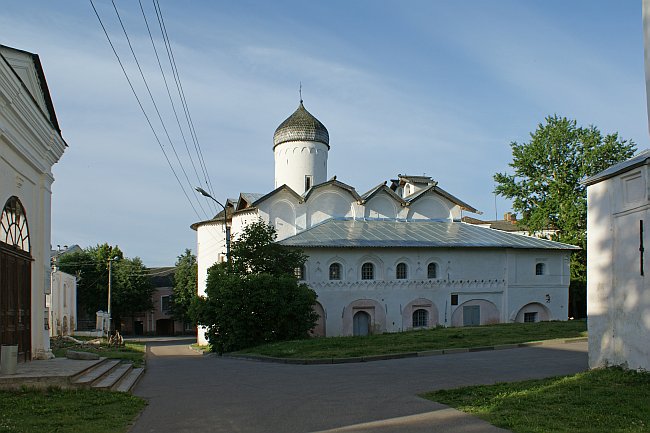 Zheny Mironositsy church at Yaroslav's Court 16cent, Novgorod, Novgorod oblast, Northwestern Federal District, Russia 