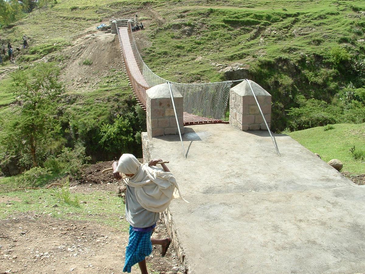 Moletis-Brücke in Äthiopien 