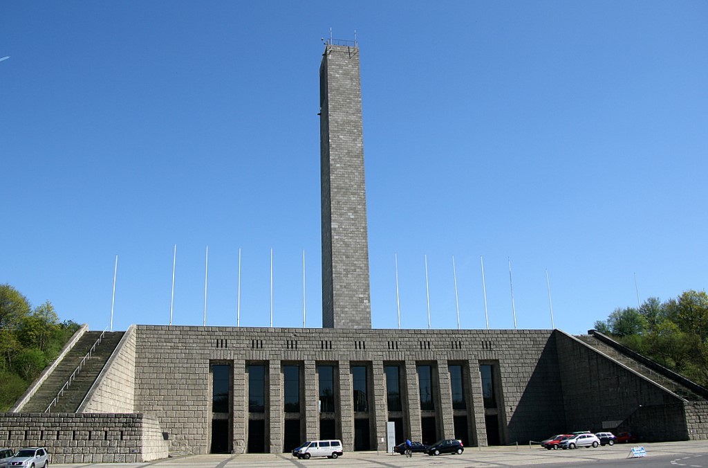 Bell tower of the Olympic stadium, Berlin-Charlottenburg 